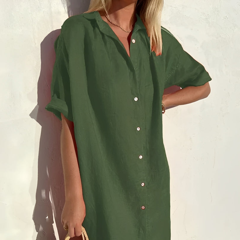 Sabine- Lässiges Lockeres Kleid