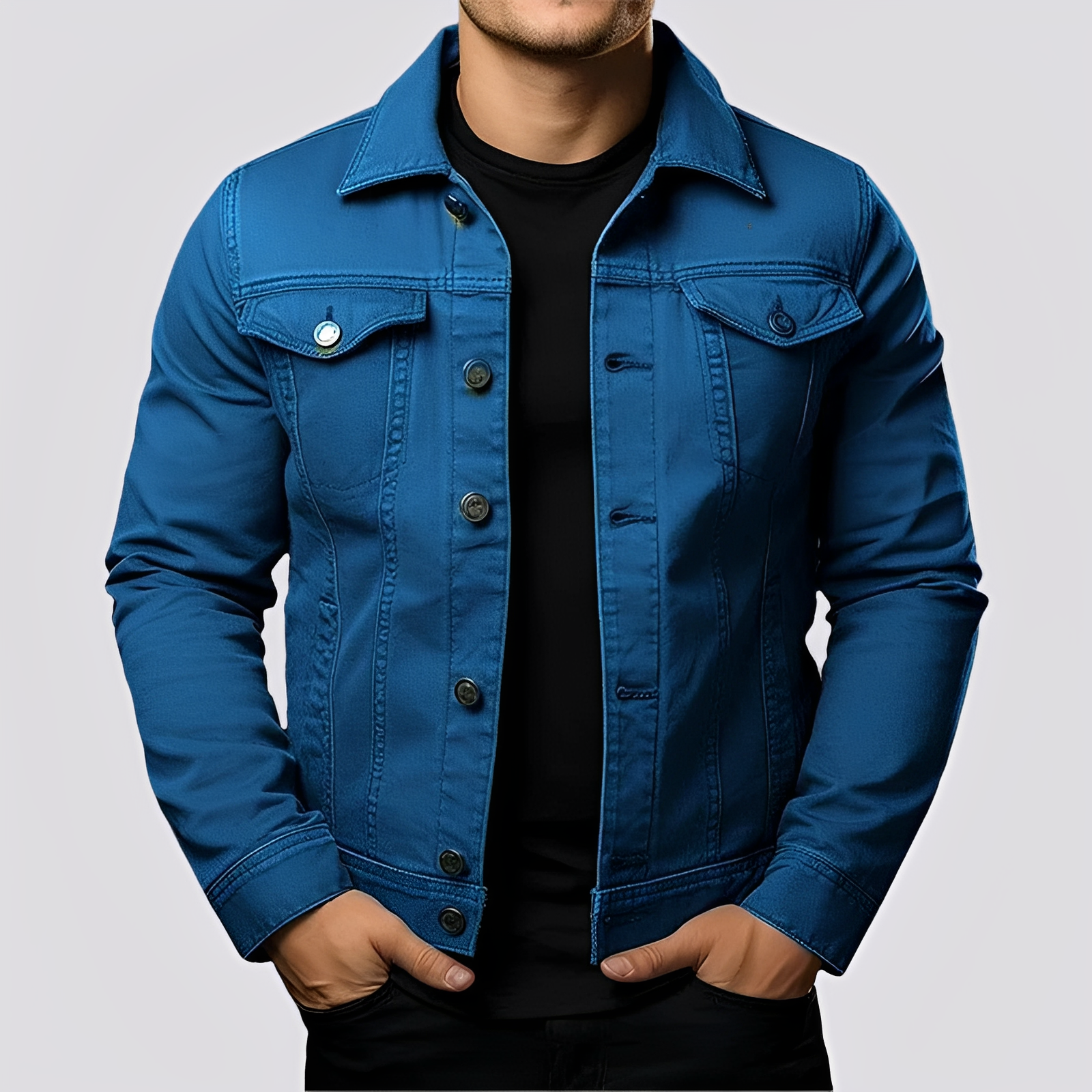 Maxwell - Klassische Herrenjacke aus robustem Material
