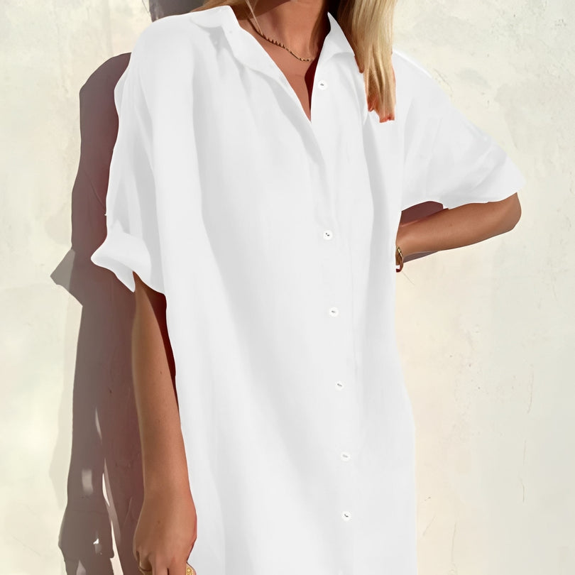 Sabine- Lässiges Lockeres Kleid