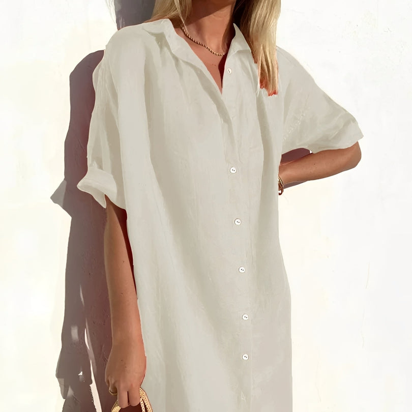 Sabine- Lässiges Lockeres Kleid