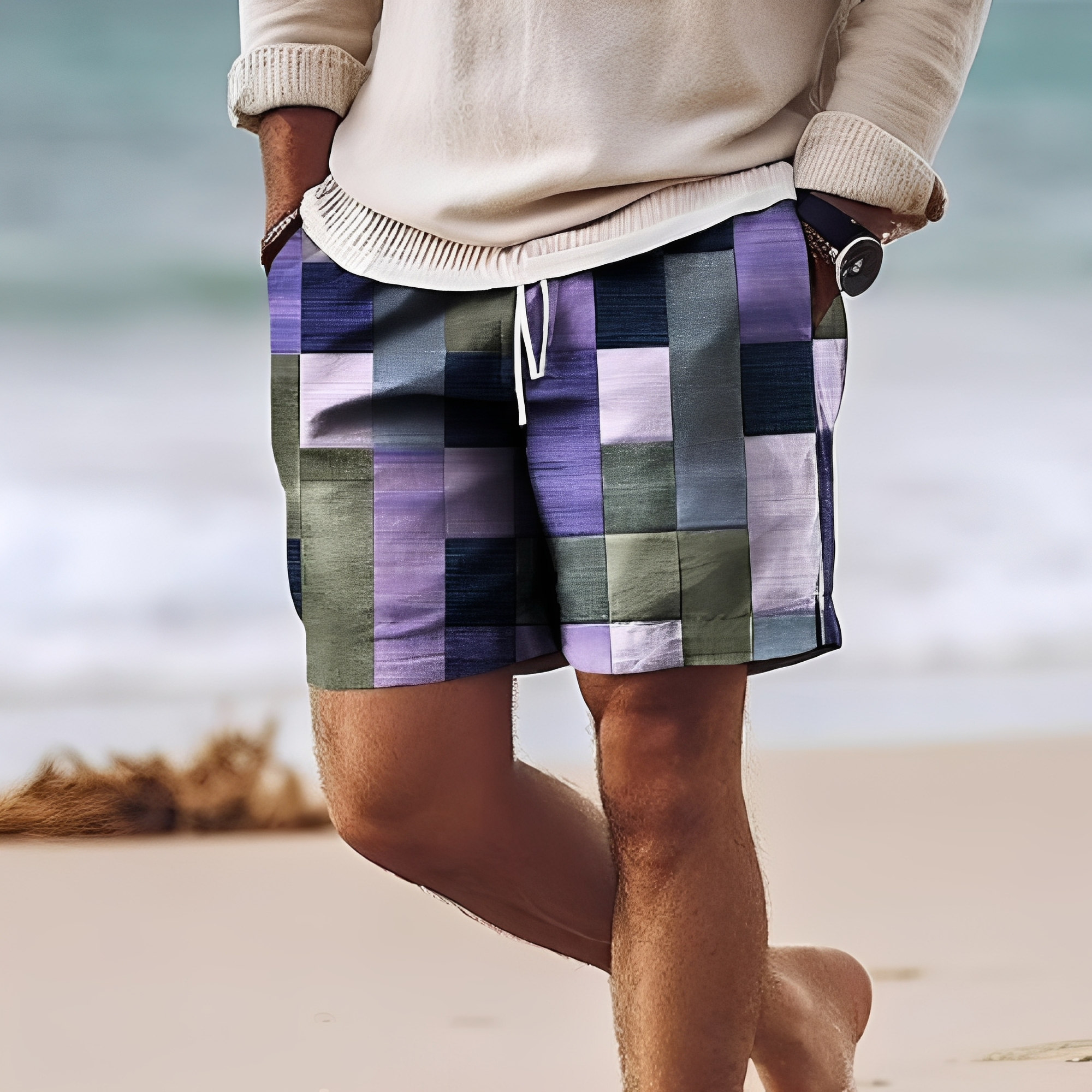 Aidan - Stilvolle Badeshorts