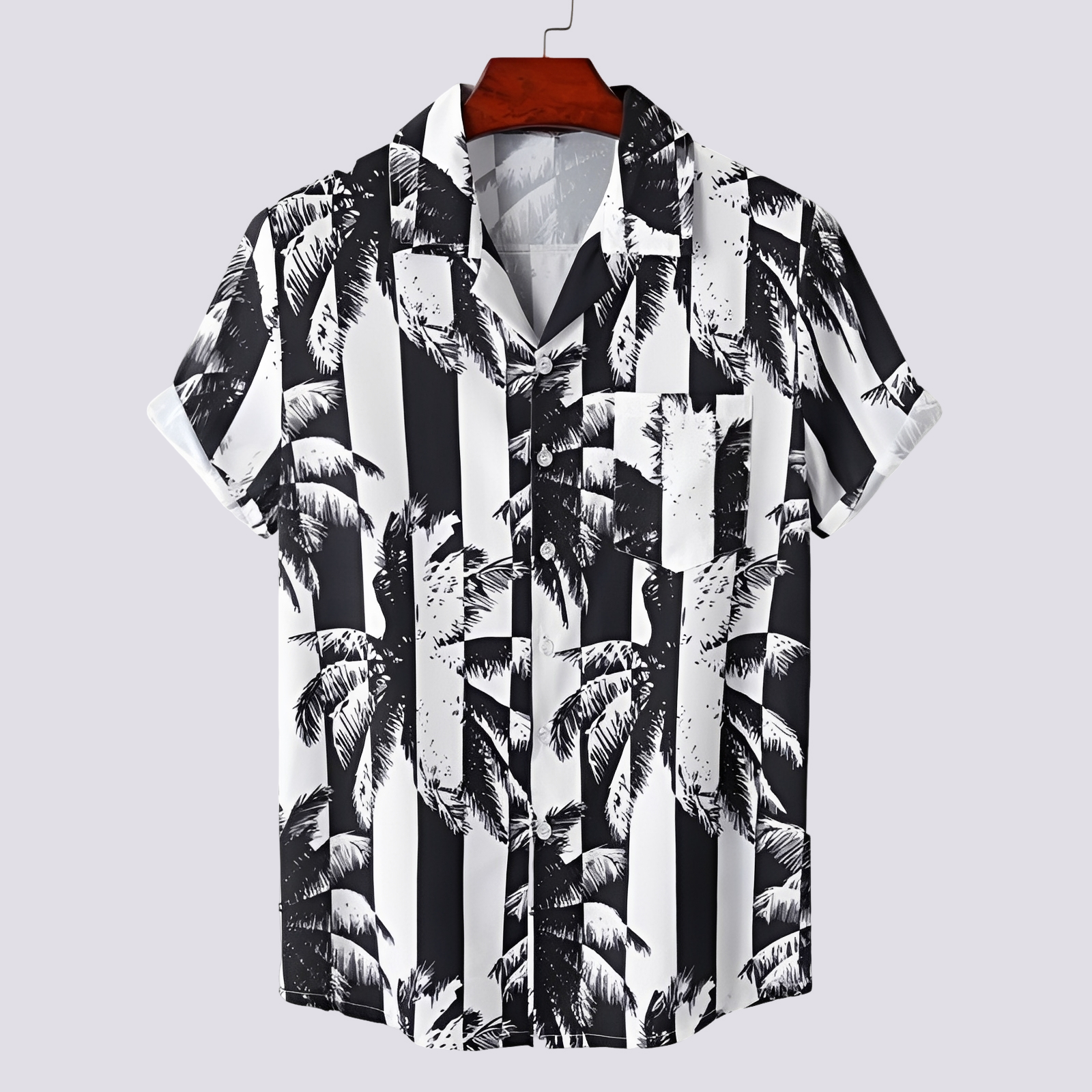 Ronan - Stilvolles Hemd mit Hawaii-Print für Herren