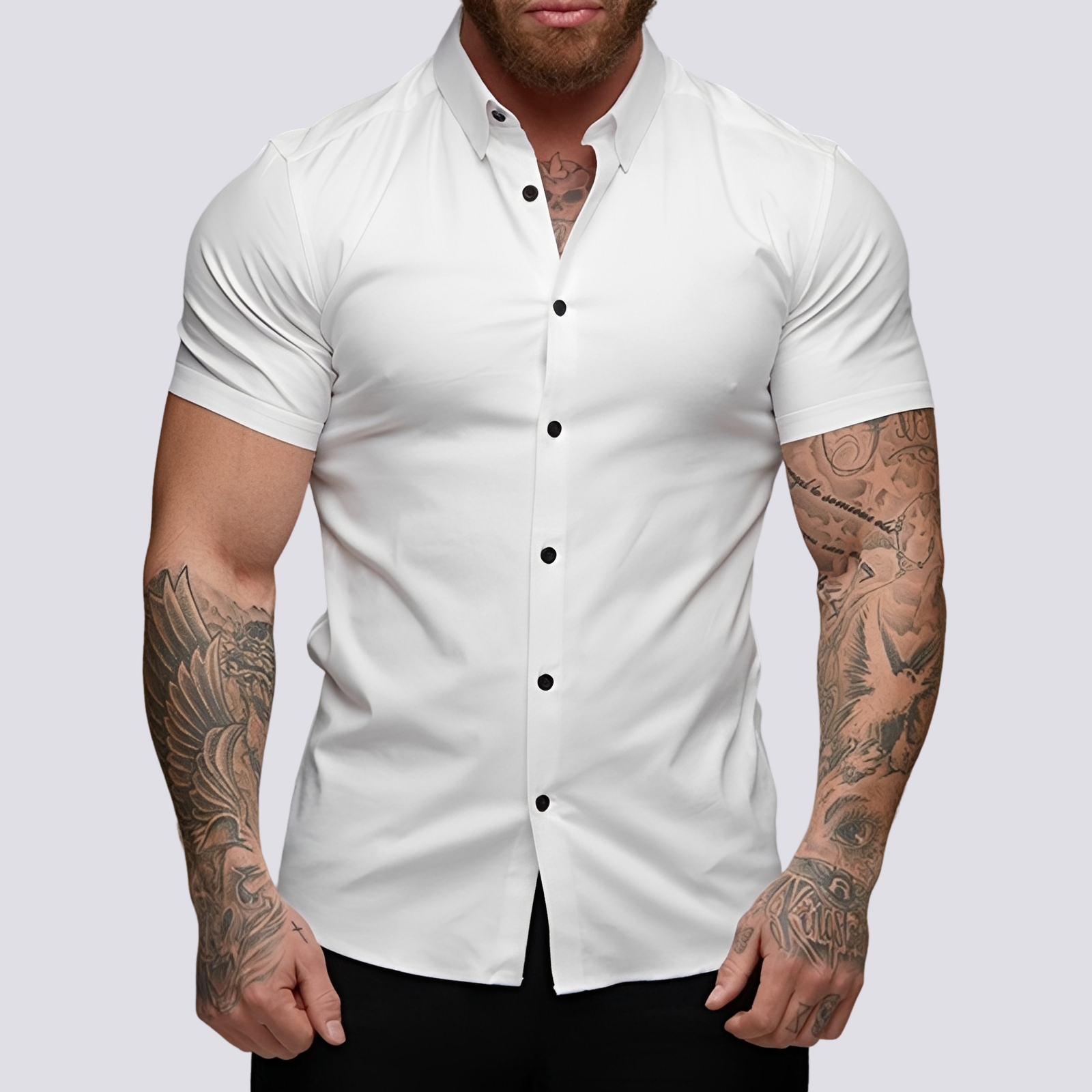Lukas - Stretch-Lapel-Hemd