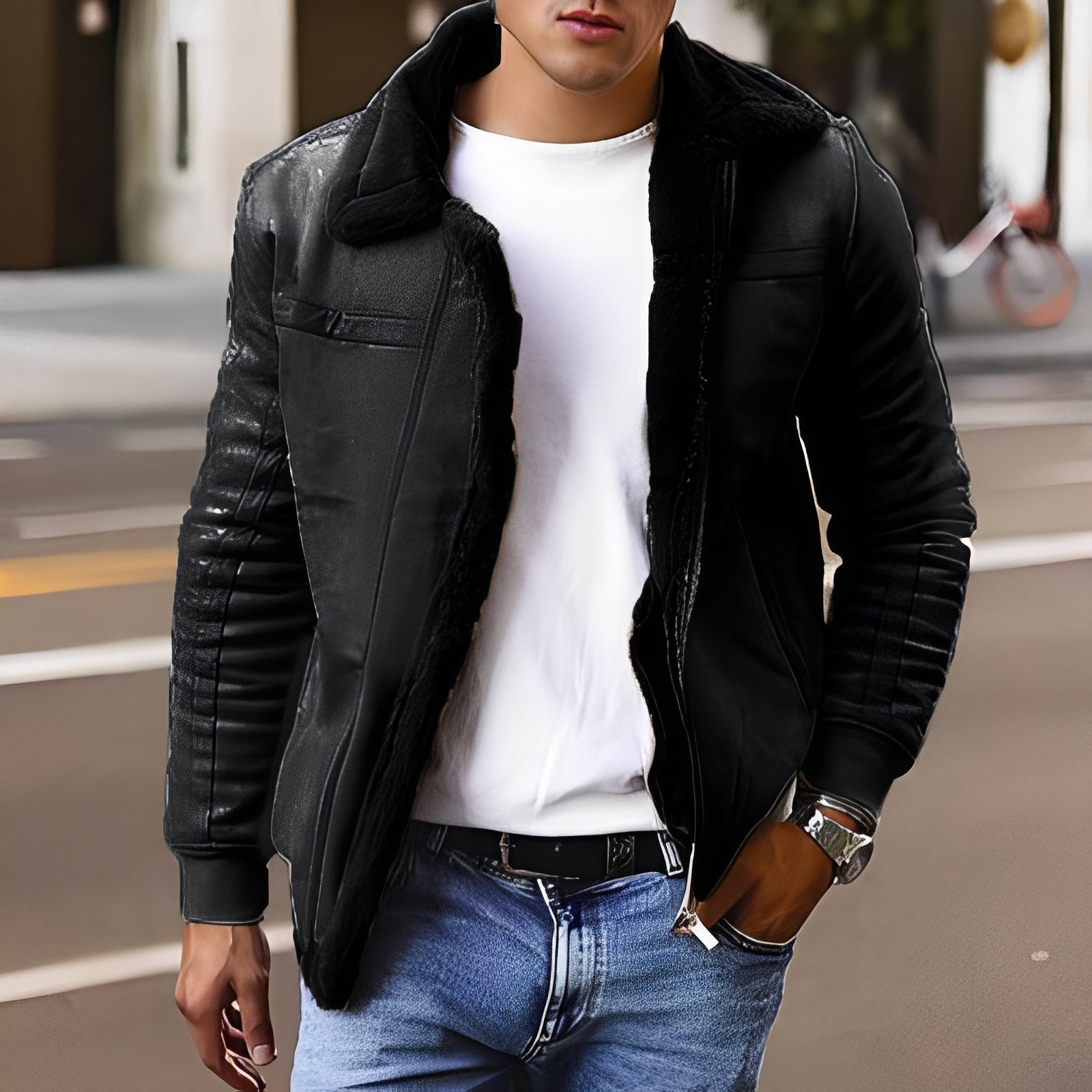 Josh - Dicke, warme Jacke für Herren