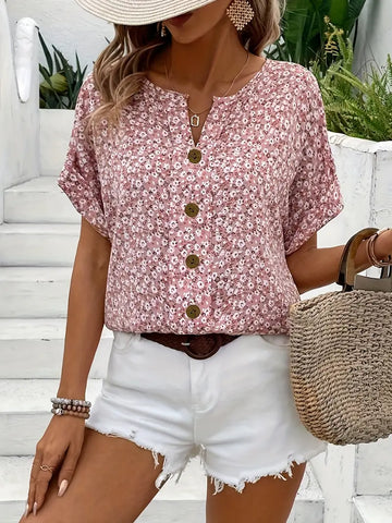 Emma – Kurzes Sommer-Top mit femininer Note