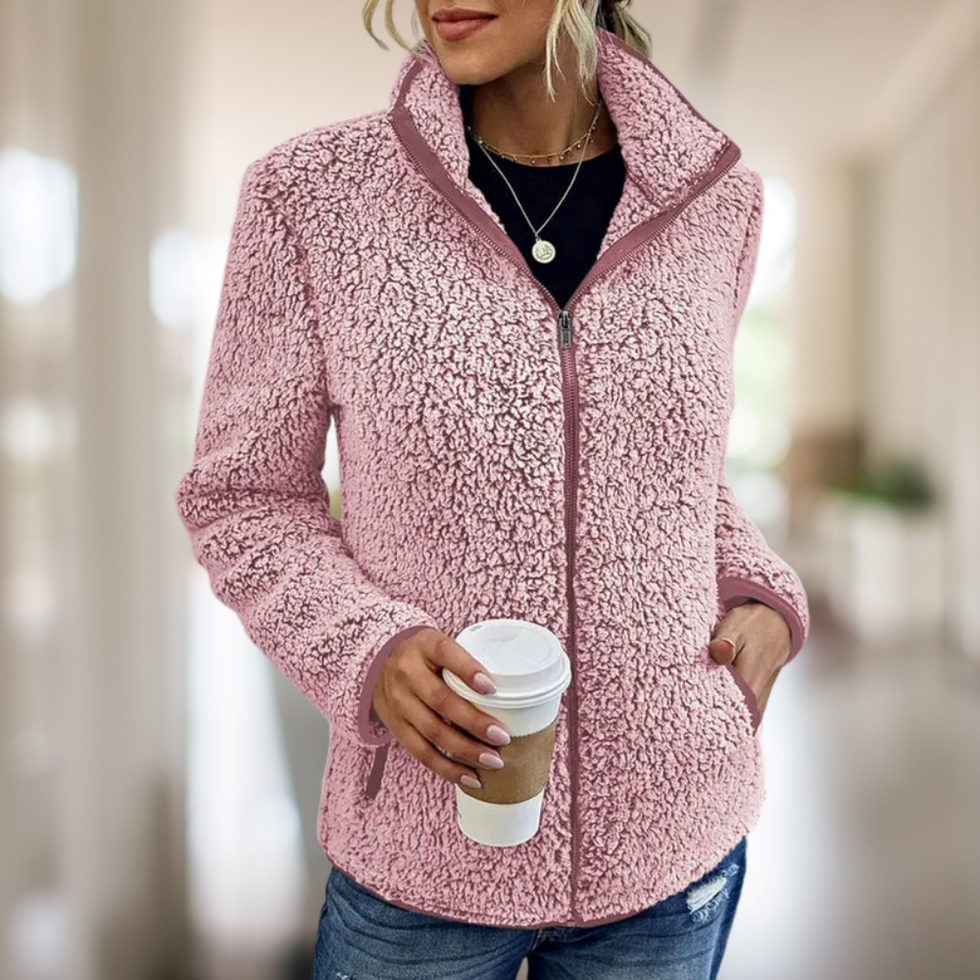 Freya – Hochwertige Fleecejacke mit Reißverschluss