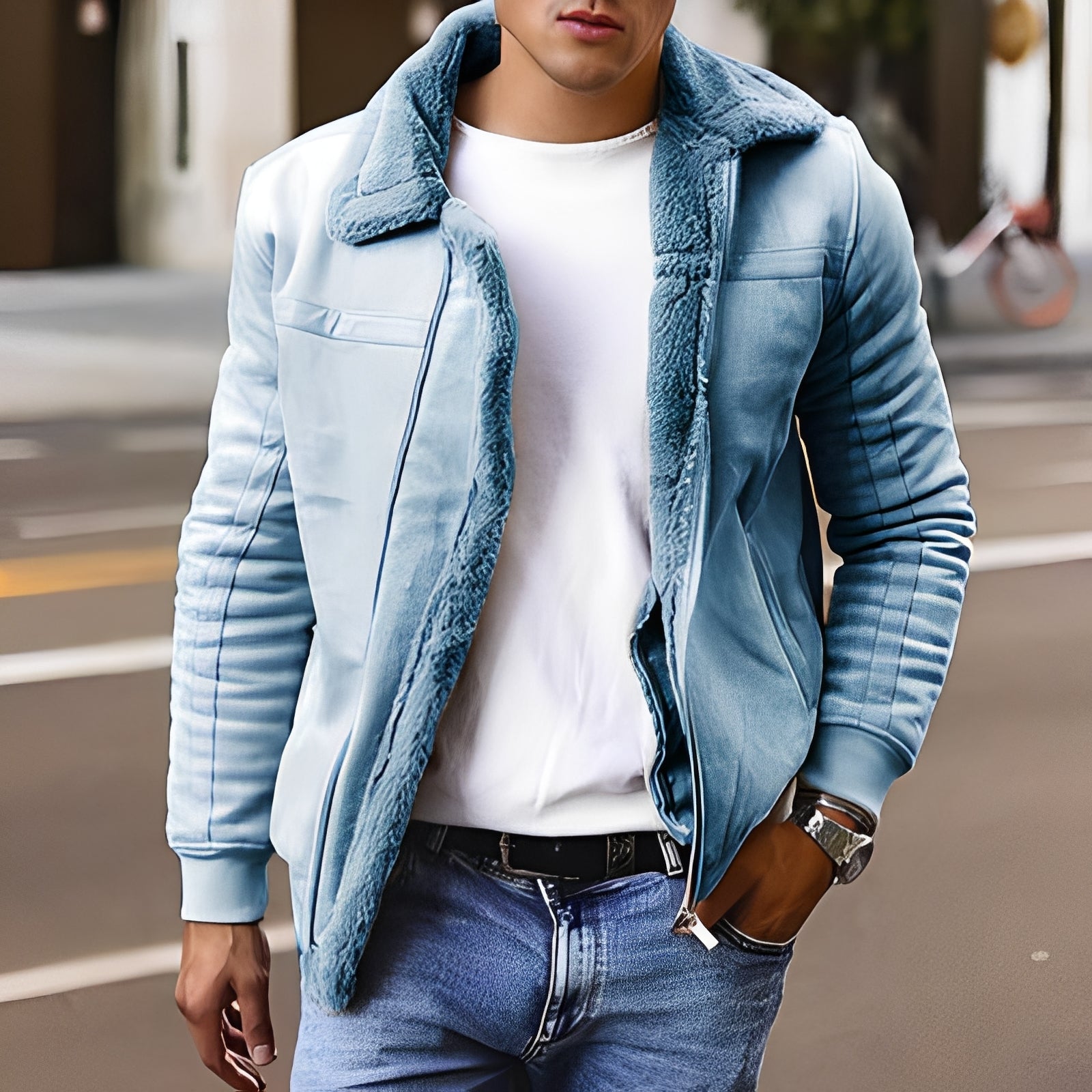 Josh - Dicke, warme Jacke für Herren