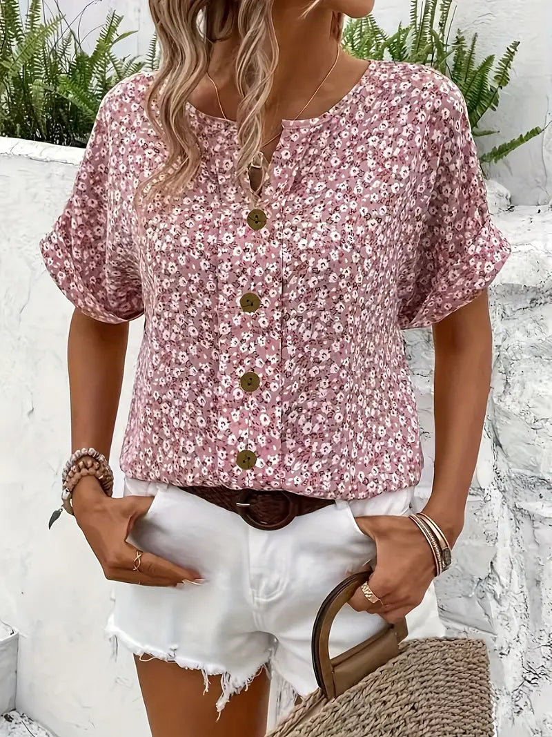 Emma – Kurzes Sommer-Top mit femininer Note