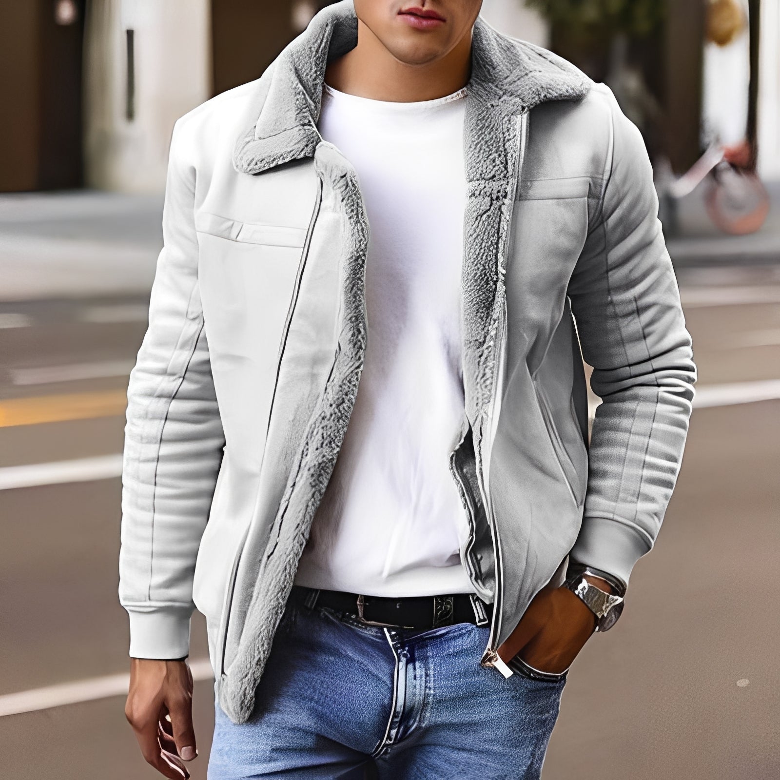 Josh - Dicke, warme Jacke für Herren