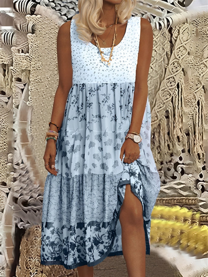 Marlene - Stilvolles Boho-Midikleid