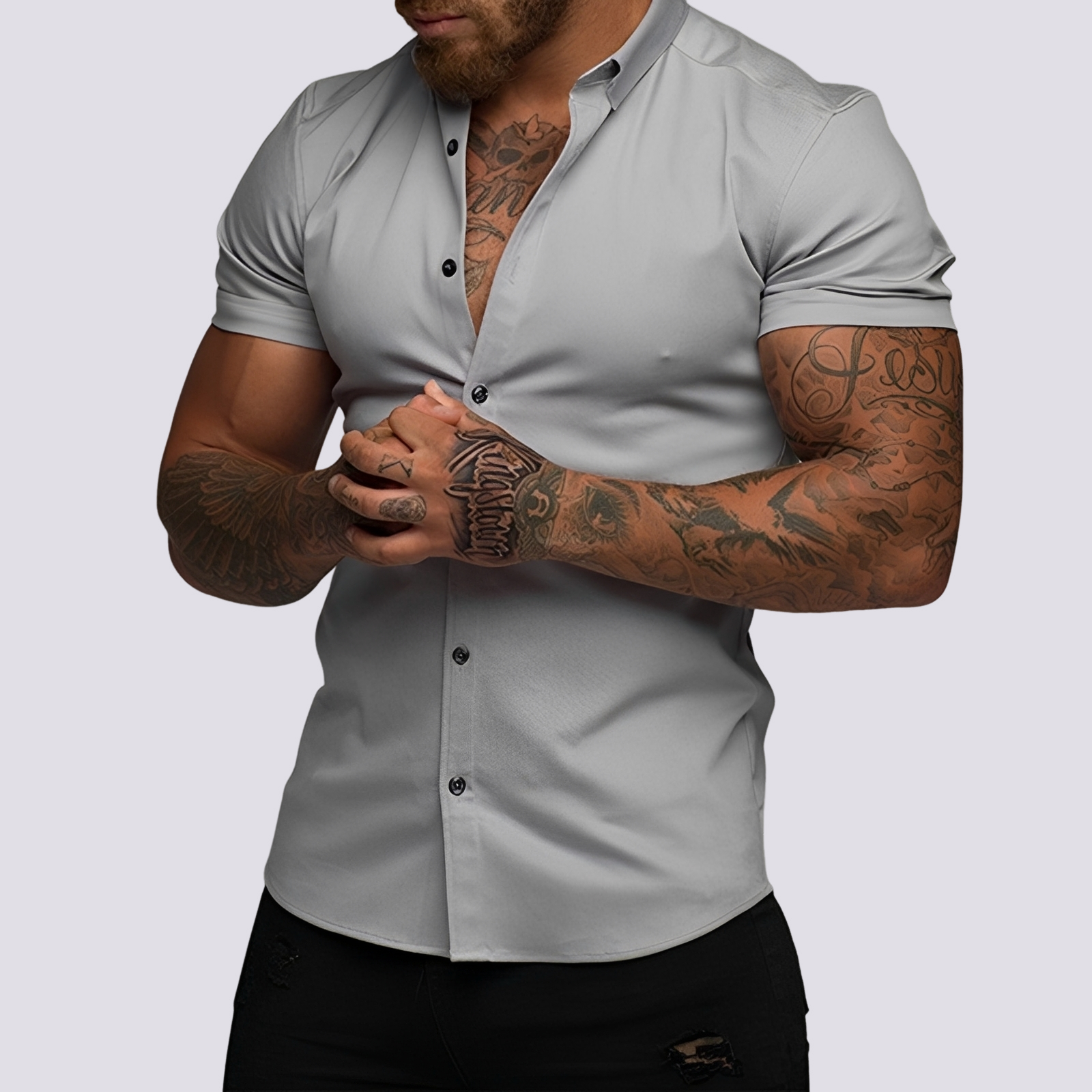 Lukas - Stretch-Lapel-Hemd
