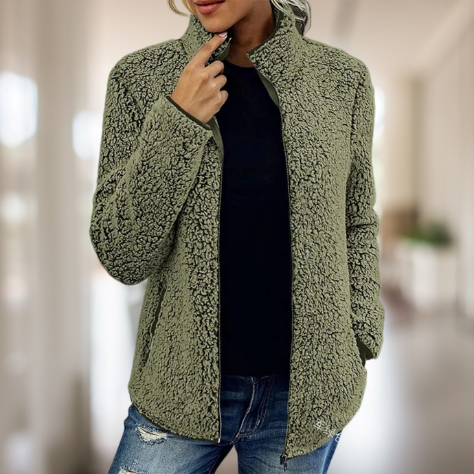 Freya – Hochwertige Fleecejacke mit Reißverschluss