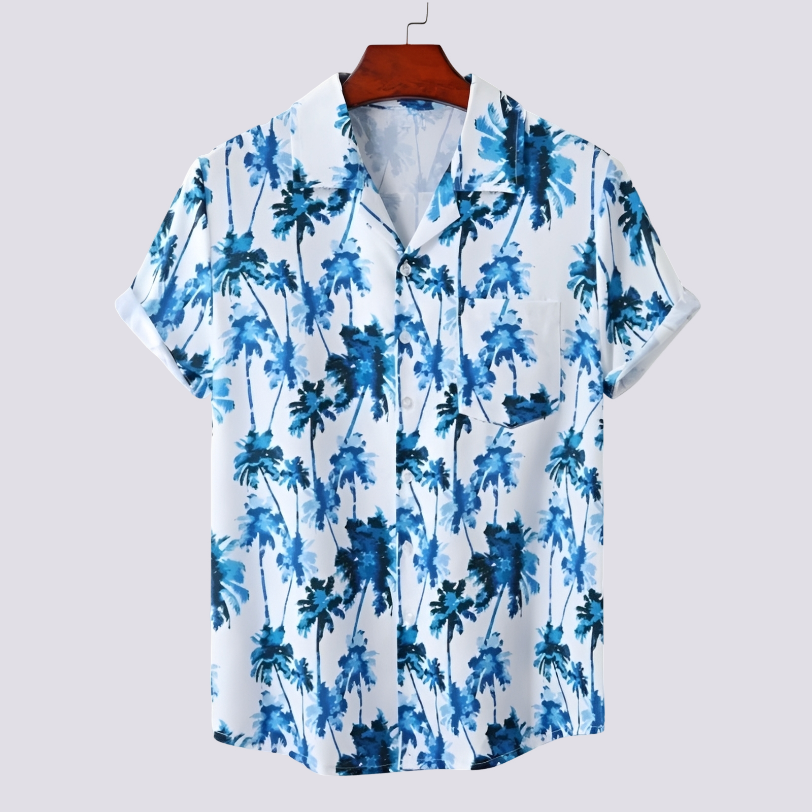 Ronan - Stilvolles Hemd mit Hawaii-Print für Herren