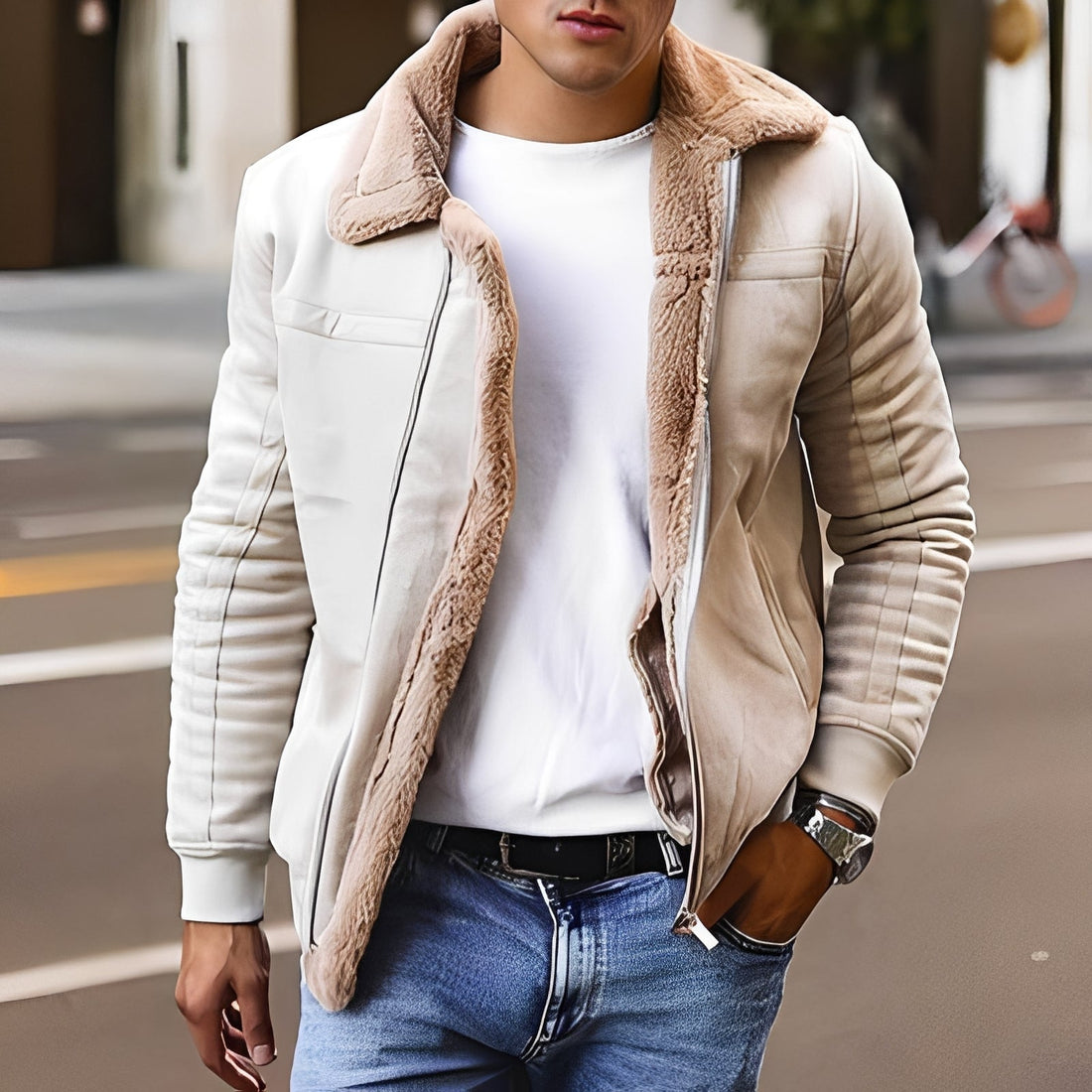 Josh - Dicke, warme Jacke für Herren