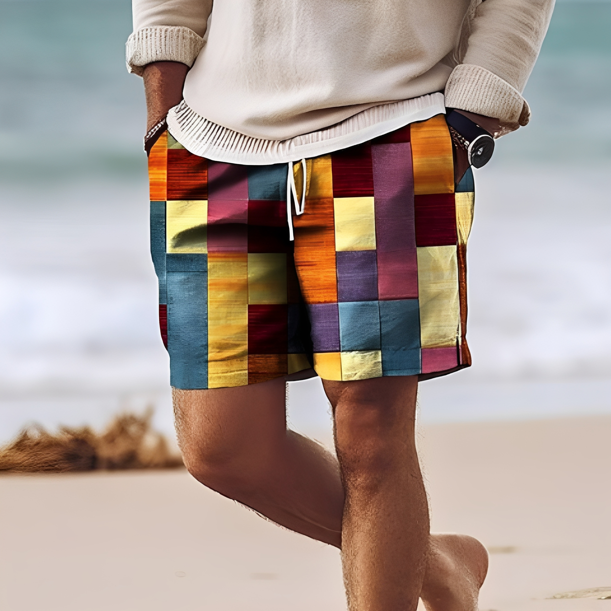 Aidan - Stilvolle Badeshorts