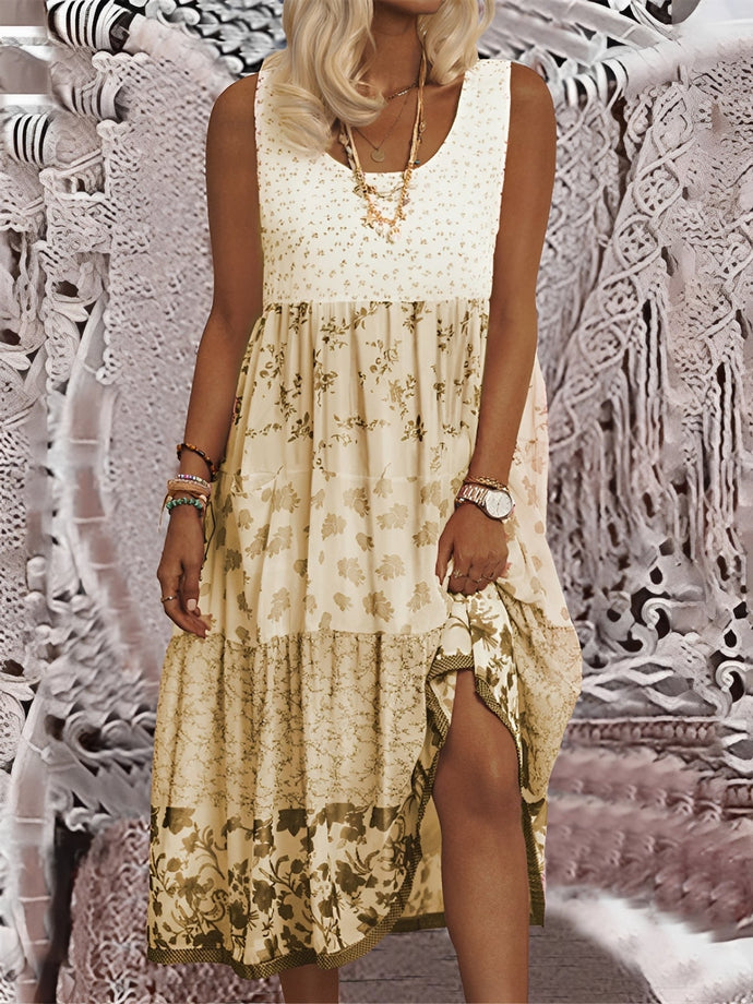 Marlene - Stilvolles Boho-Midikleid