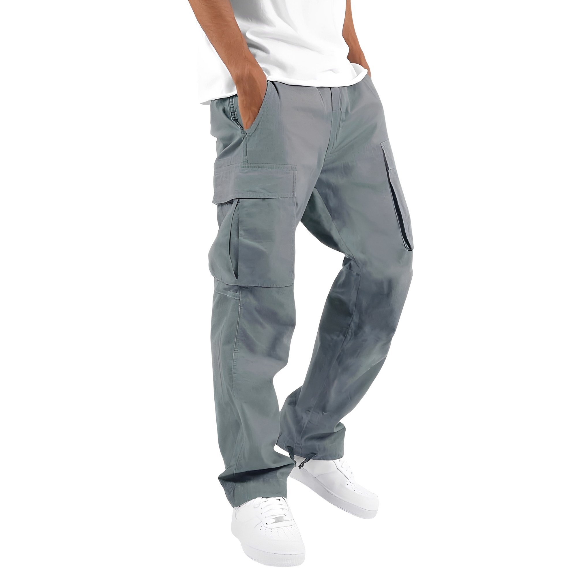 Cooper - Weite Herren-Cargohose mit Zugband