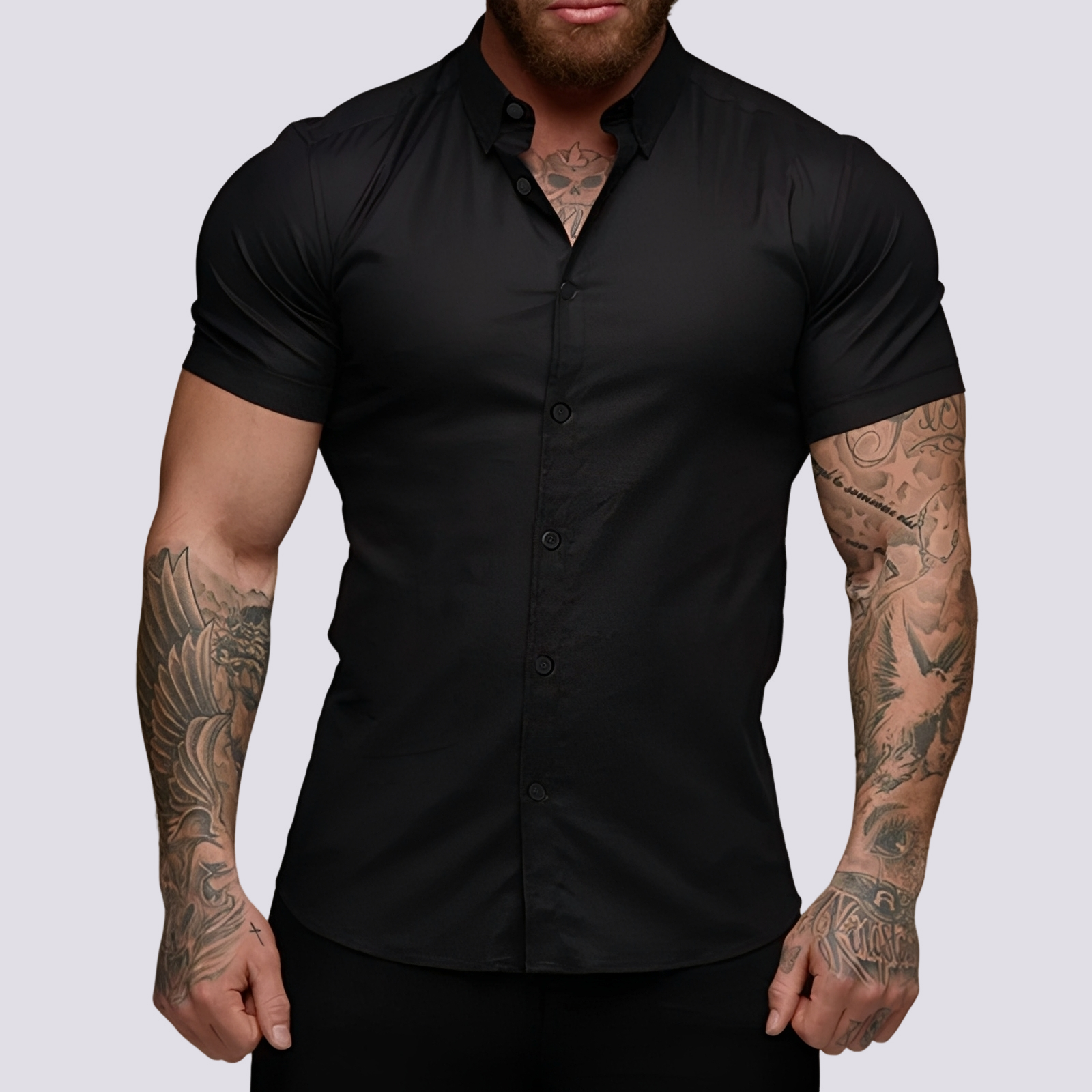 Lukas - Stretch-Lapel-Hemd