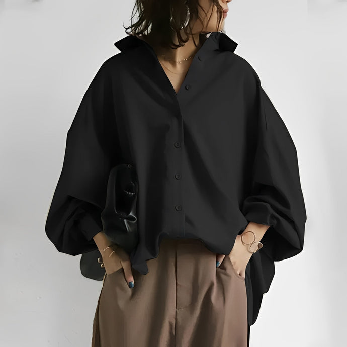 Clara- Lässige Oversized-Bluse