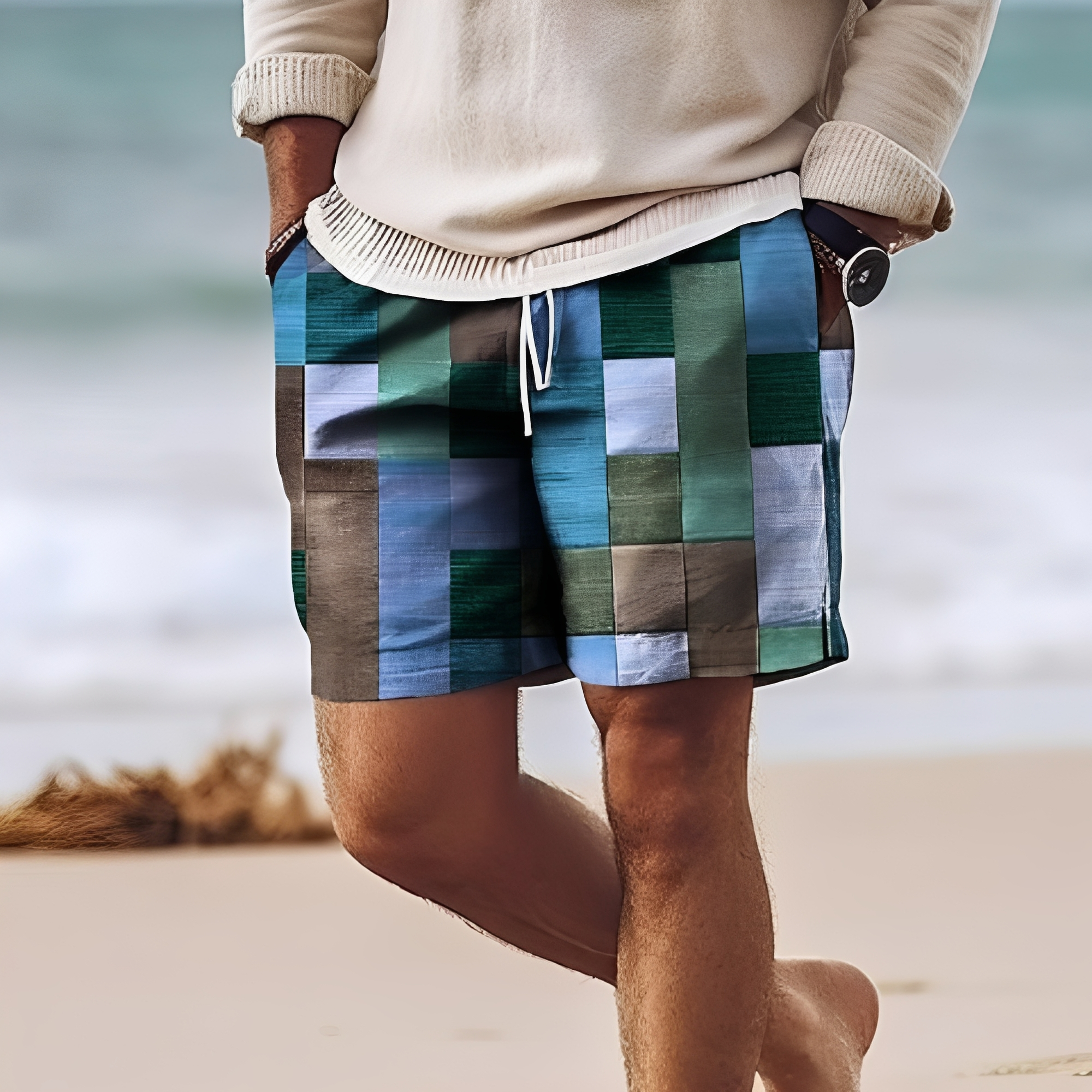 Aidan - Stilvolle Badeshorts