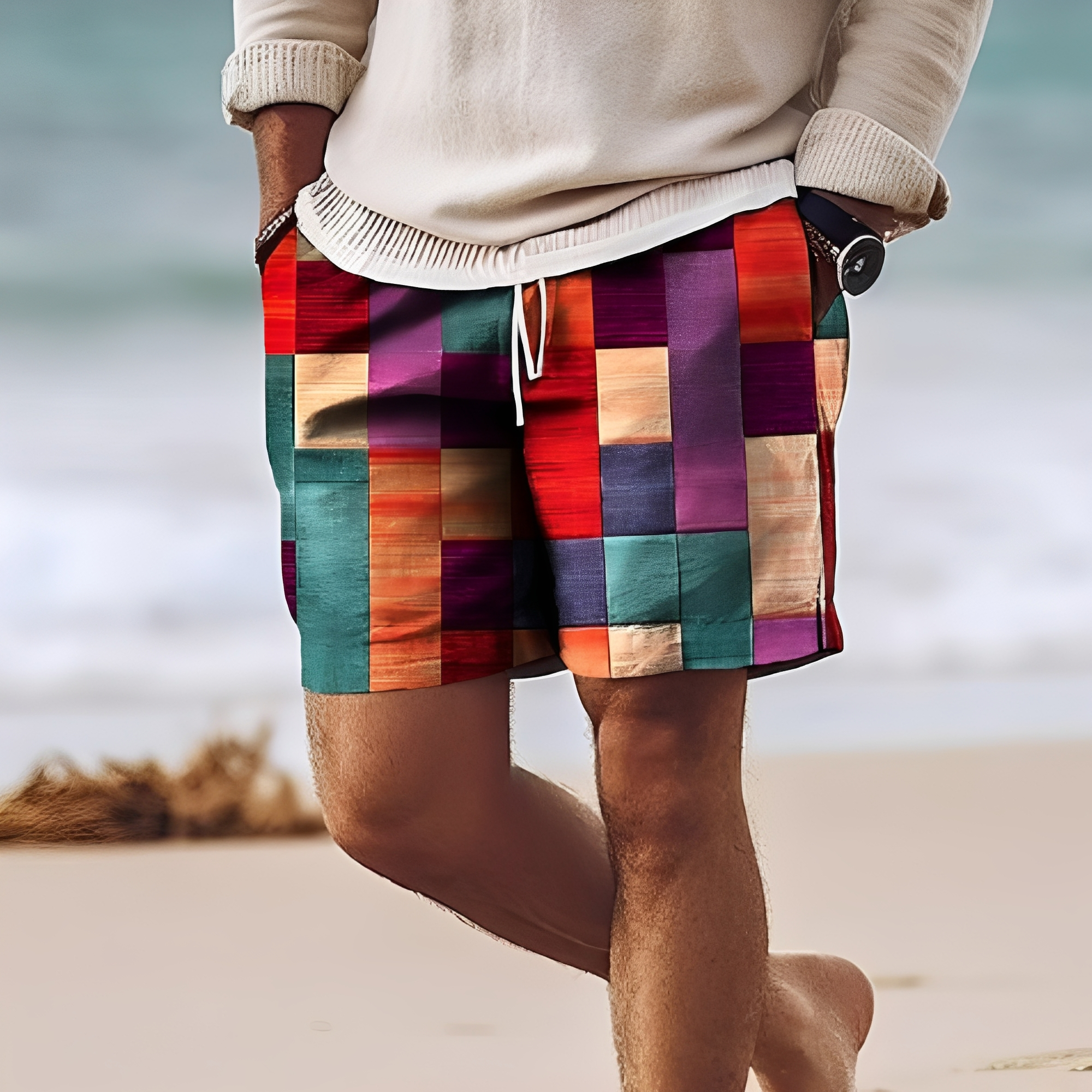 Aidan - Stilvolle Badeshorts