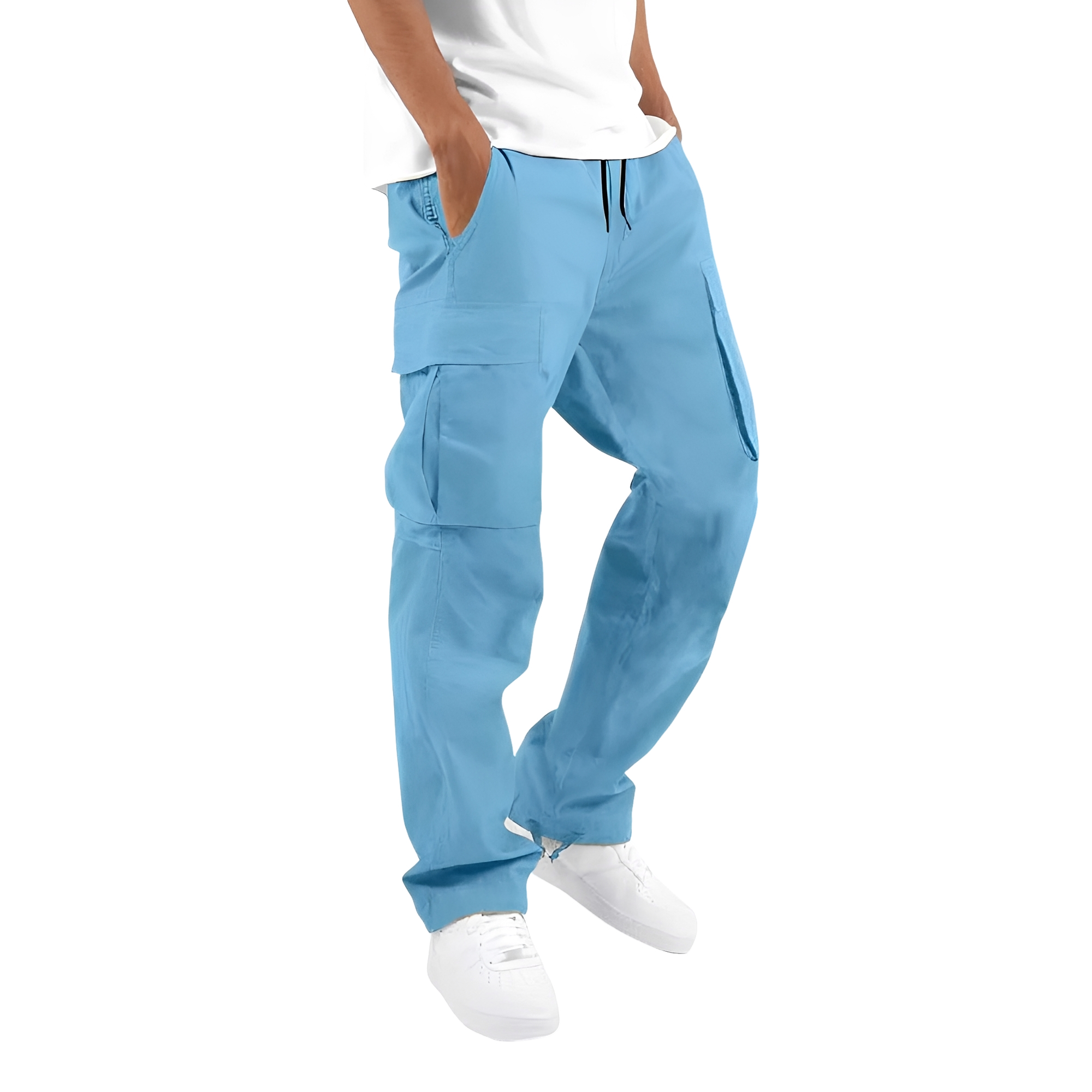 Cooper - Weite Herren-Cargohose mit Zugband
