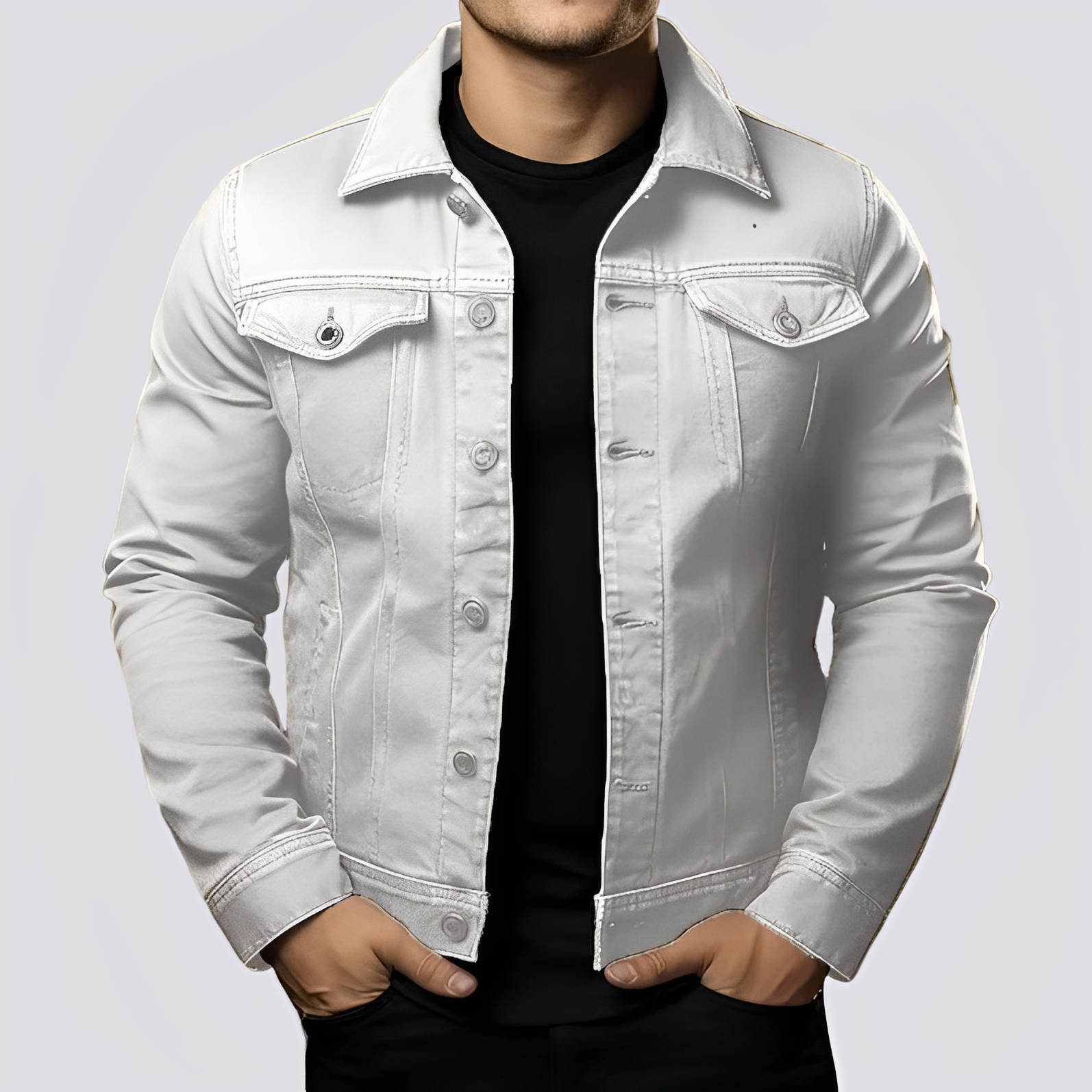 Maxwell - Klassische Herrenjacke aus robustem Material