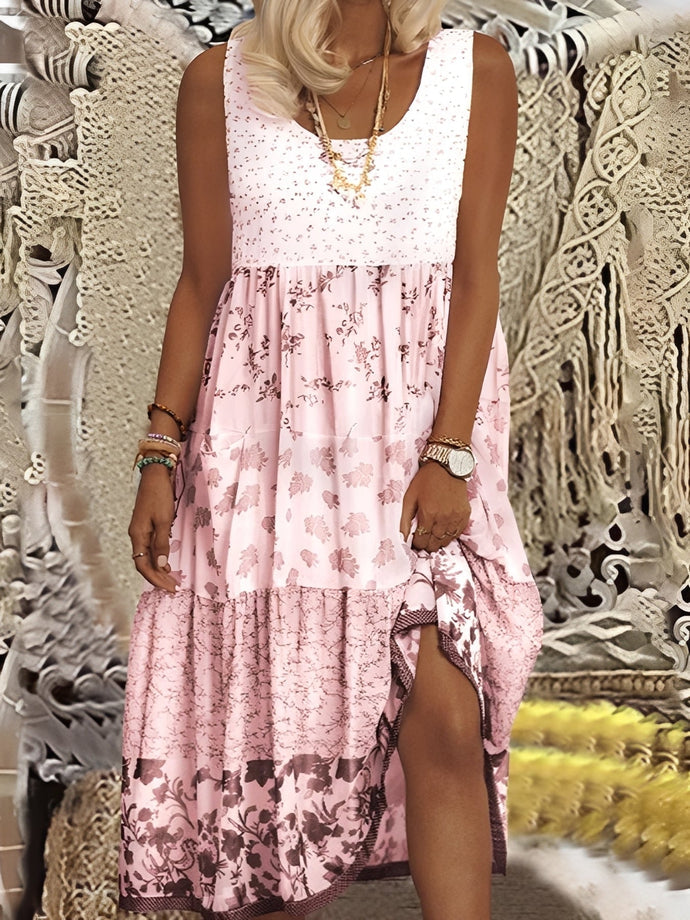 Marlene - Stilvolles Boho-Midikleid