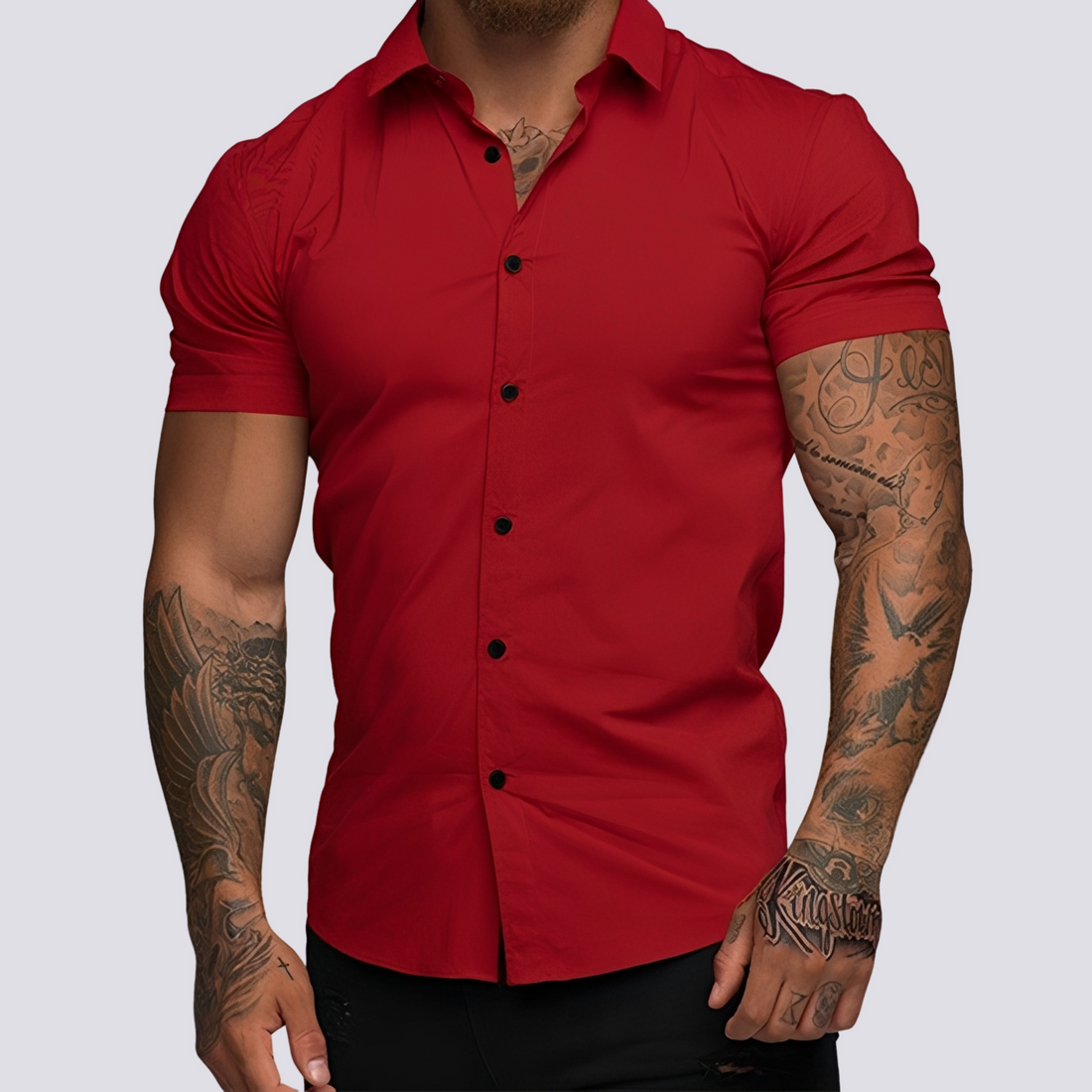 Lukas - Stretch-Lapel-Hemd
