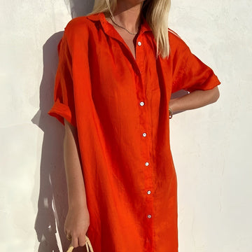 Sabine- Lässiges Lockeres Kleid