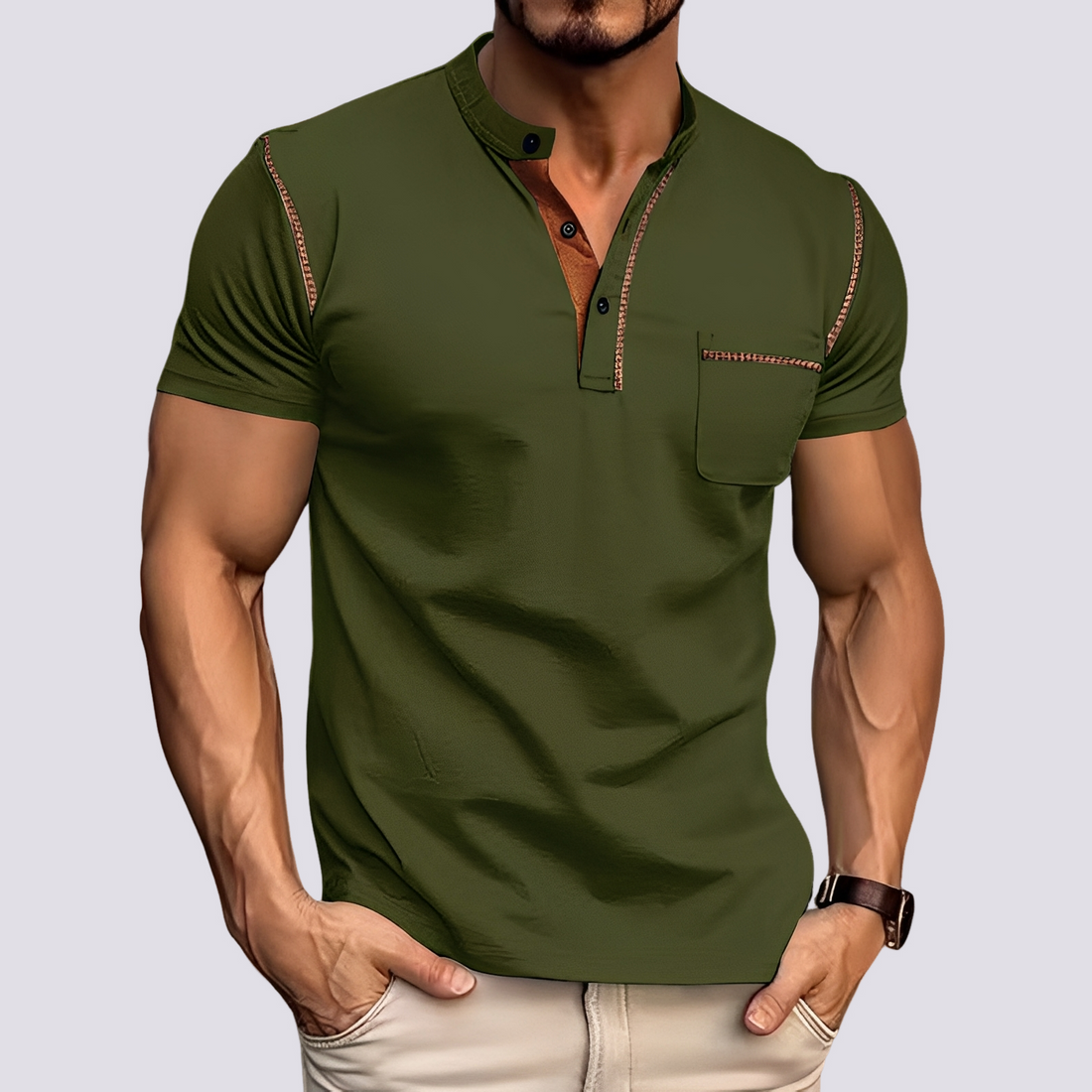 Stefan - Stilvolles, atmungsaktives Poloshirt für Herren