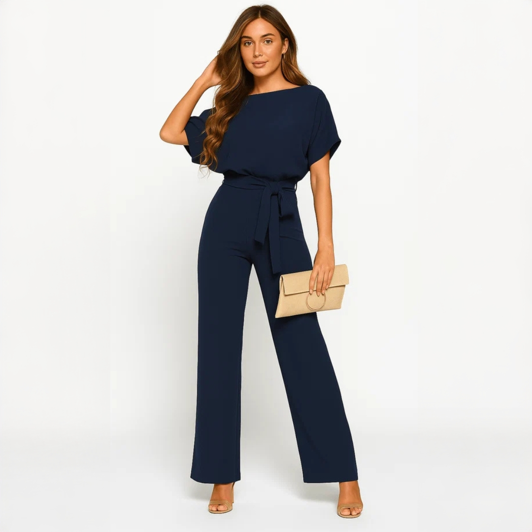 Mia - Eleganter Jumpsuit mit Gürtel