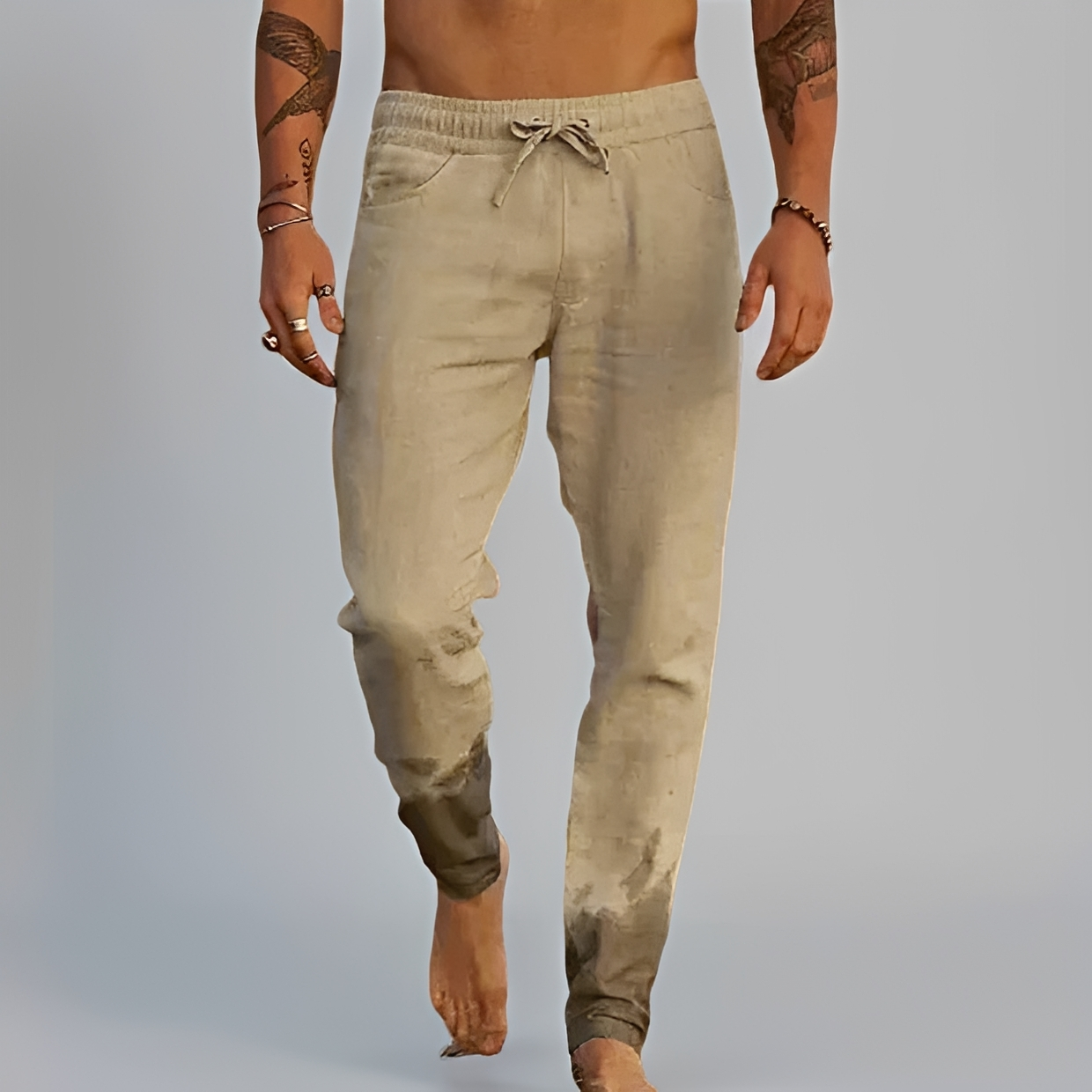 Maiko - Elegante Hose mit Kordelzug