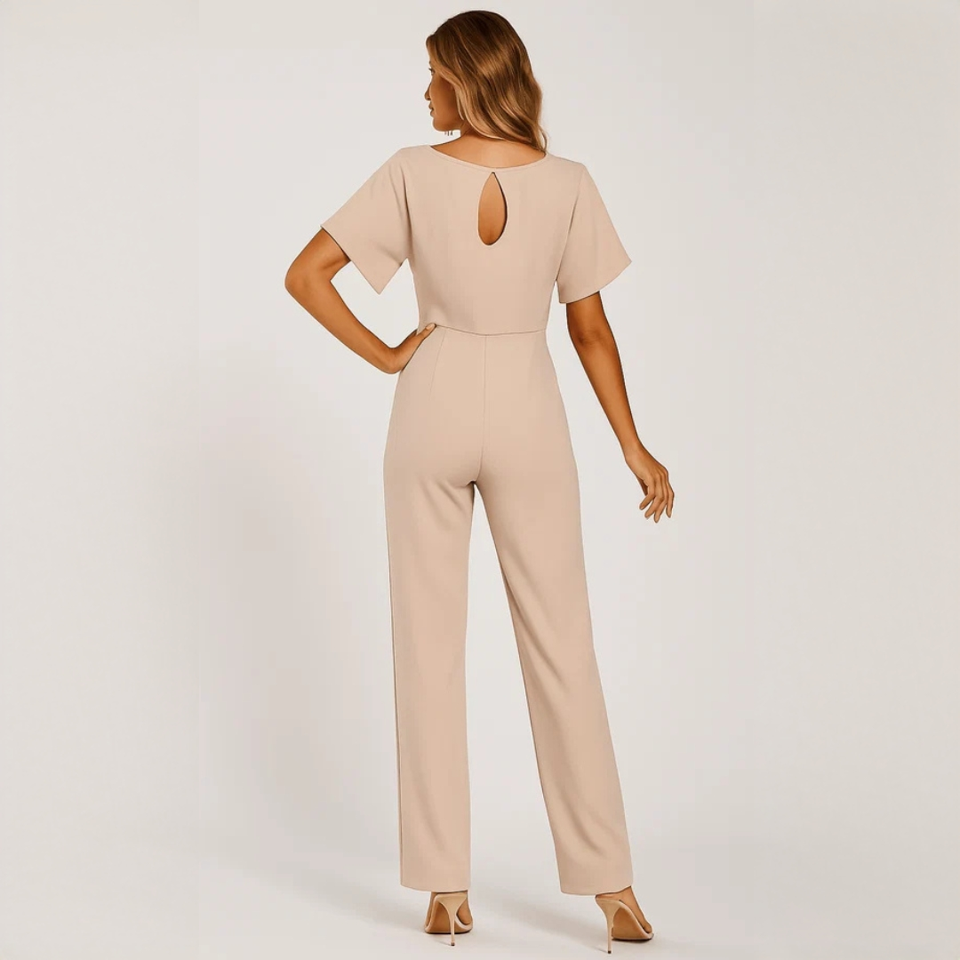Mia - Eleganter Jumpsuit mit Gürtel