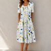 Ella-Stilvolles Kleid mit femininem Floral-Print