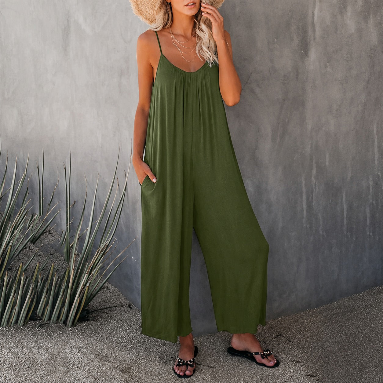 Alma- Gemütlicher Jumpsuit mit Taschen