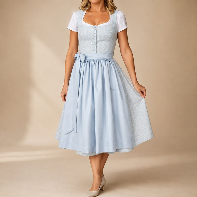 Clara - Klassisches Oktoberfestkleid mit Schleife