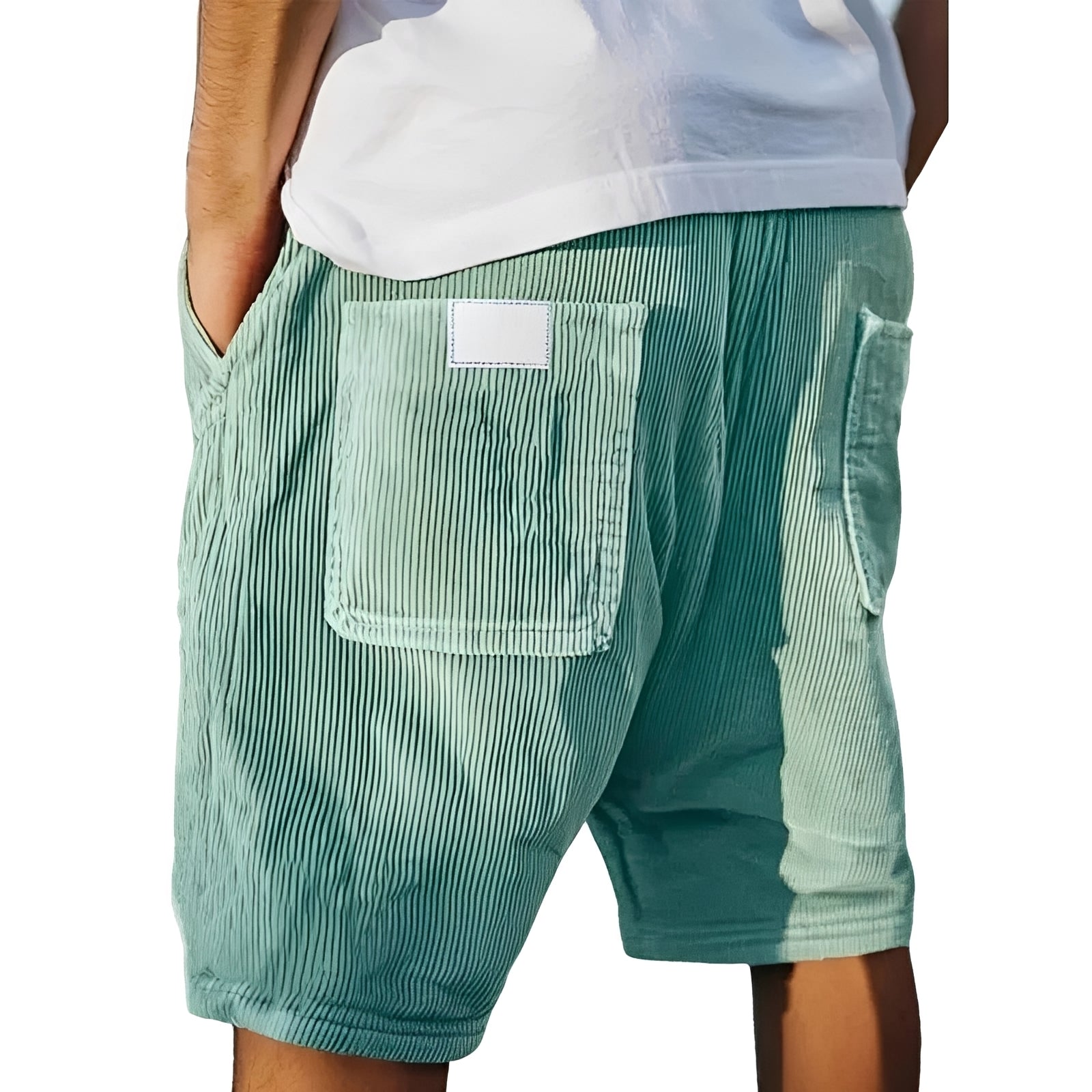 Ritchie - Lässige gerippte Shorts