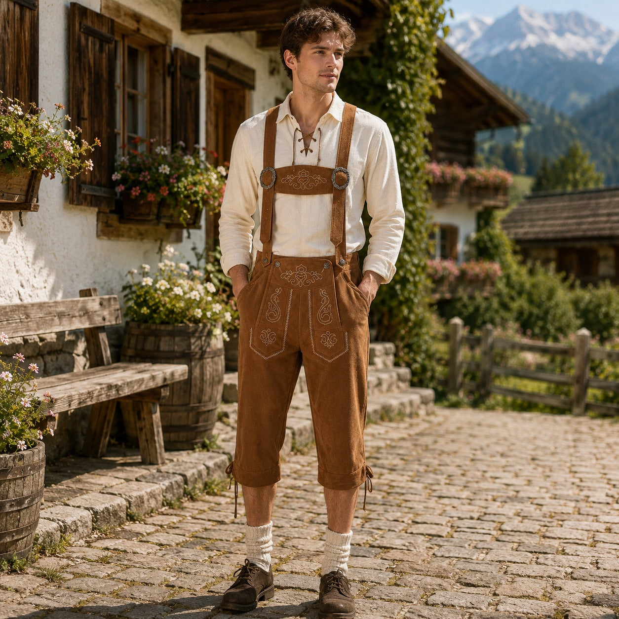 Blake - Klassische festliche Oktoberfestshorts