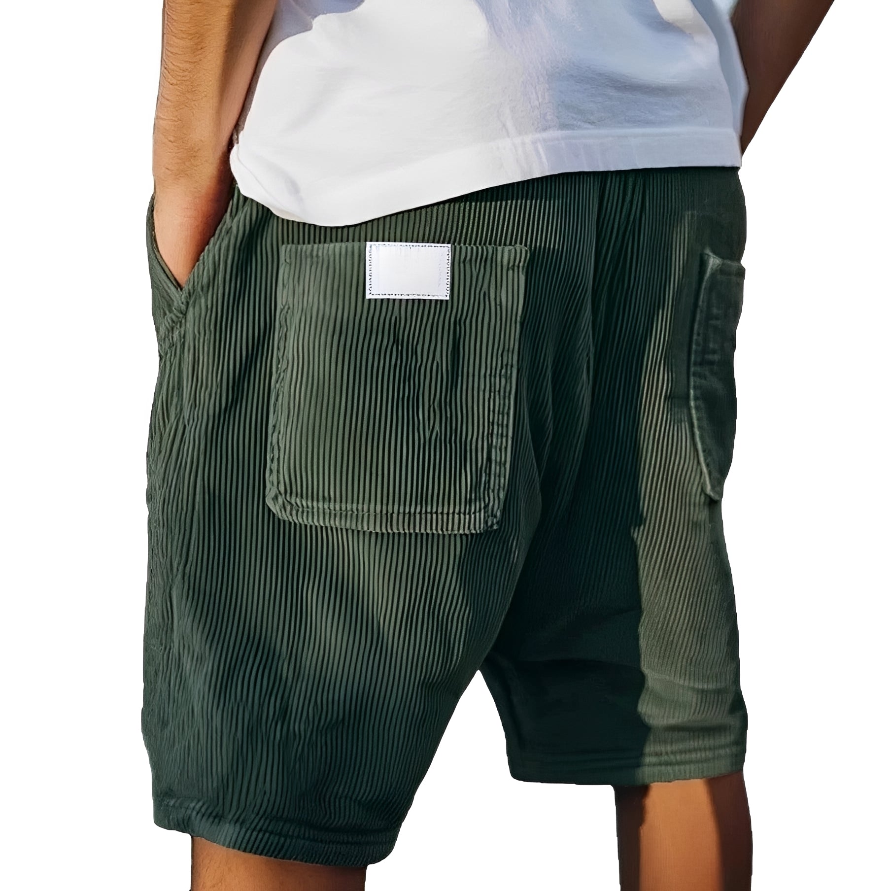 Ritchie - Lässige gerippte Shorts