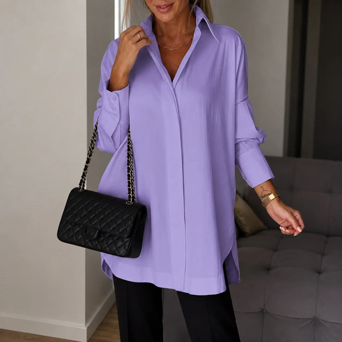Veronika- Elegantes Langärmliges Hemd