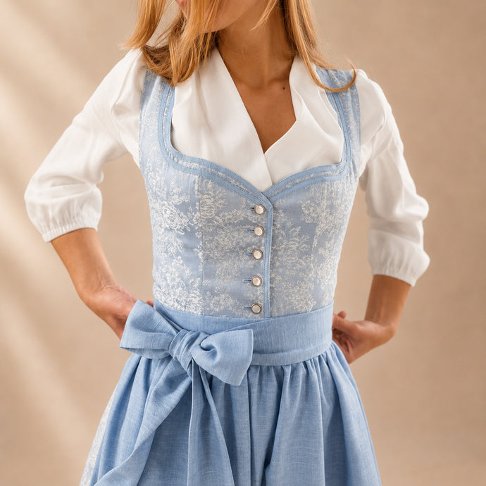 Clara - Klassisches Oktoberfestkleid mit Schleife