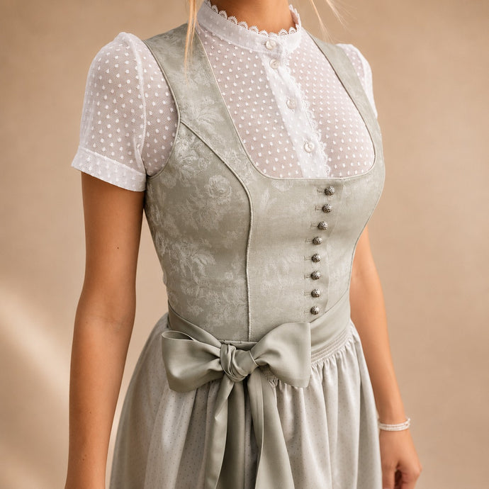 Clara - Klassisches Oktoberfestkleid mit Schleife