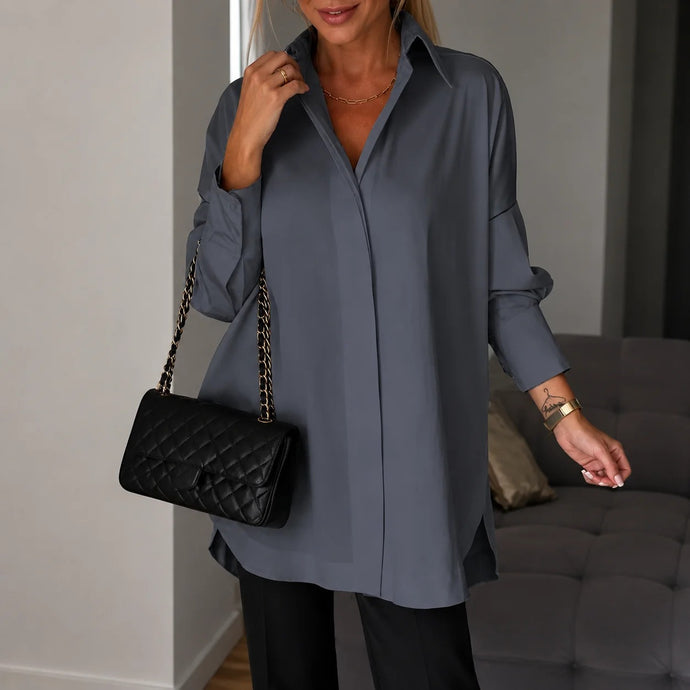 Veronika- Elegantes Langärmliges Hemd