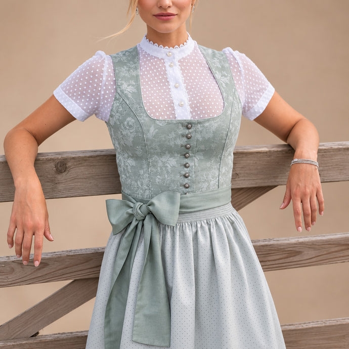 Clara - Klassisches Oktoberfestkleid mit Schleife