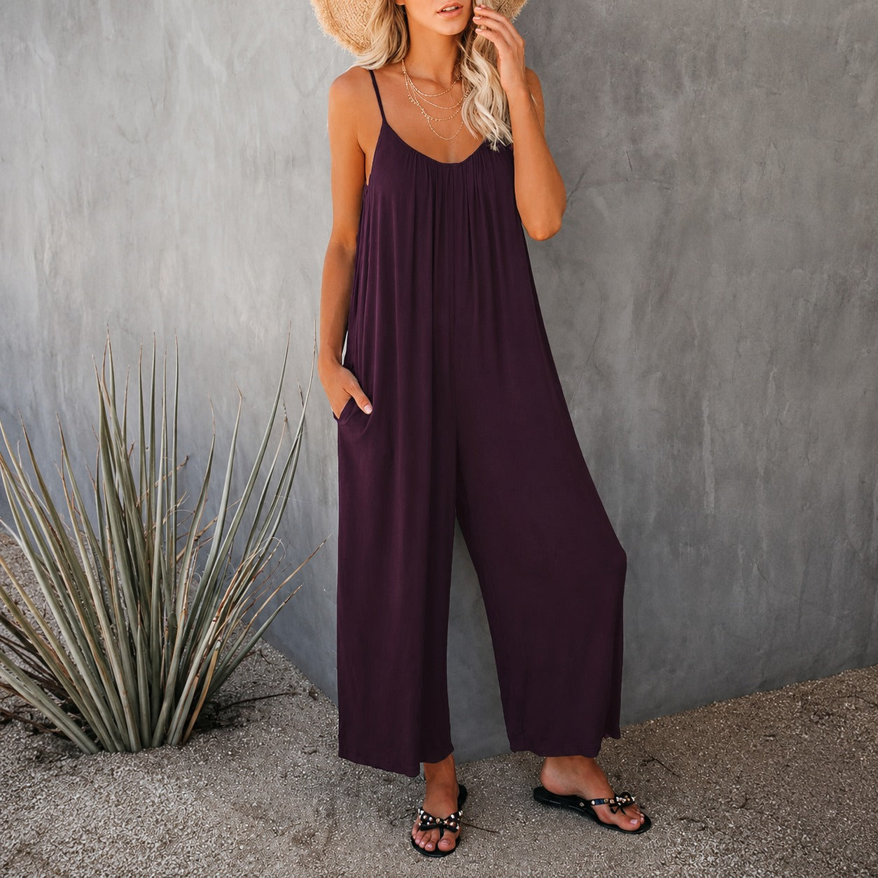 Alma- Gemütlicher Jumpsuit mit Taschen