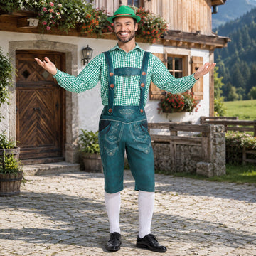 Ronald - Retro-stilvolle Oktoberfestshorts