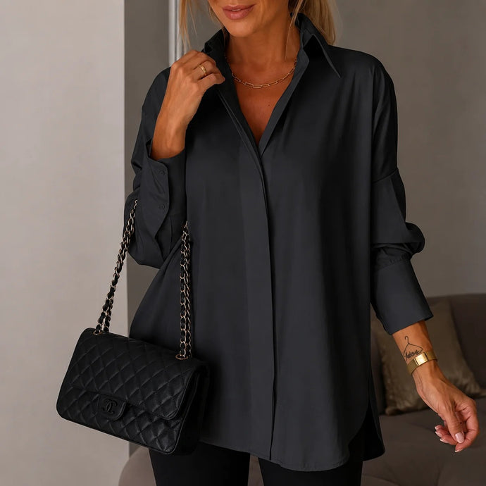 Veronika- Elegantes Langärmliges Hemd