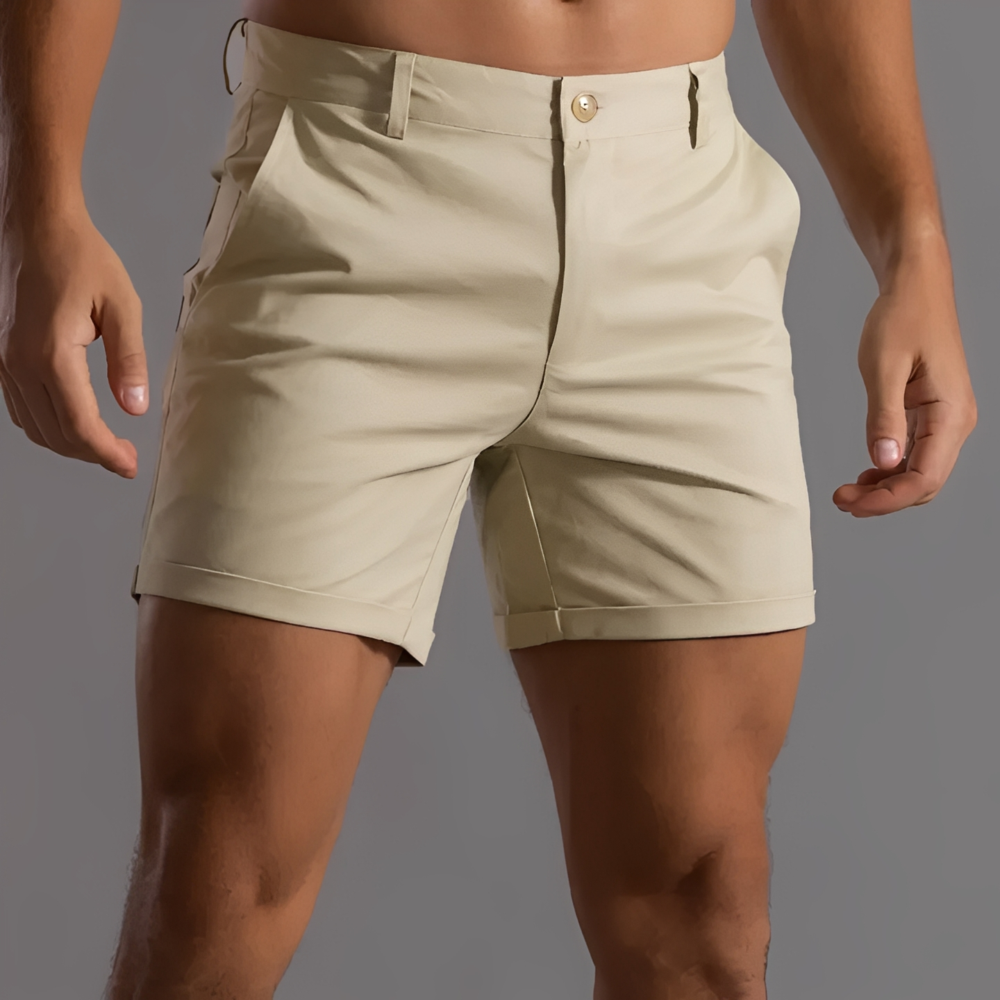 Carlvin - Kurze Herrensommershorts