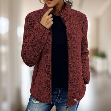Freya – Hochwertige Fleecejacke mit Reißverschluss